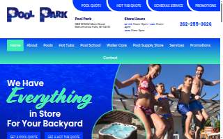 Pool Park, Inc. website