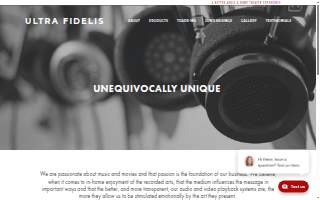 Ultra Fidelis Audio & Home Theater of Menomonee Falls website