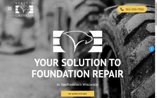 Verette Construction website