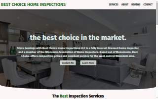 Best Choice Home Inspections website