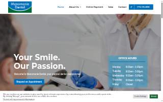 Menomonie Dental website