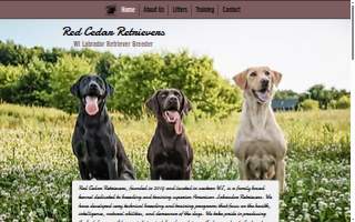 Red Cedar Retrievers website
