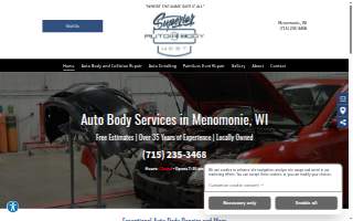 Superior Auto Body West website