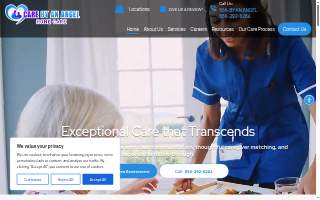 Care By An Angel website