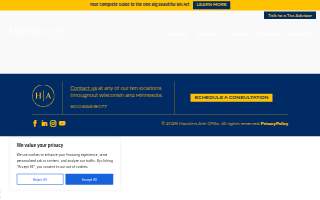 Hawkins Ash CPAs website