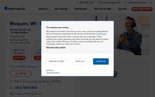 HearingLife of Mequon WI website