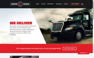 Kruepke Trucking Inc website