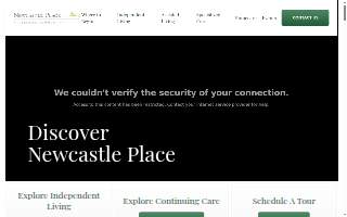 Newcastle Place website