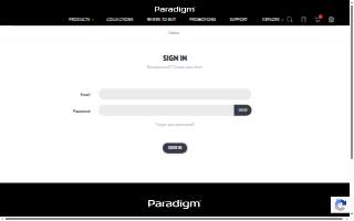 PARADIGM Real Estate website