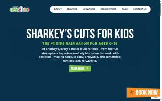 Sharkey's Cuts for Kids - Mequon website