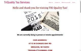 Tri Quality Tax website