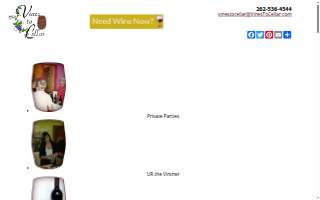 Vines To Cellar website