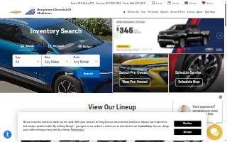 Bergstrom Chevrolet of Middleton website