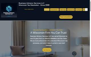Business Advisory Services LLC website