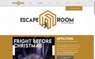 Escape Room Wisconsin - Appleton website