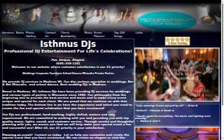 Isthmus DJs website