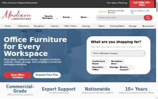 Madison Liquidators - Office Furniture website