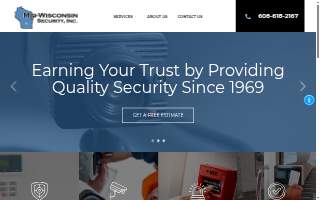 Mid Wisconsin Security, Inc of Middleton website