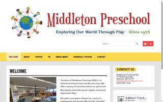 Middleton Preschool Inc website