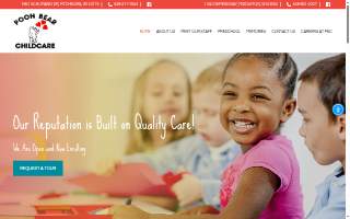 Pooh Bear Childcare Greenway website
