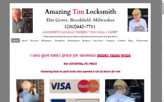 Amazing Tim Locksmith of Milwaukee website
