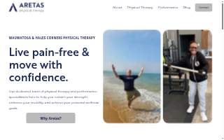 Aretas Physical Therapy Wauwatosa website