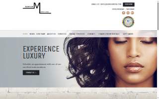 Avenue M Salon & Spa website
