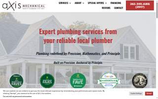 Axis Mechanical website