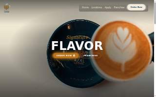 Azal Coffee website