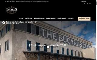 Bucyrus Club & Event Center website
