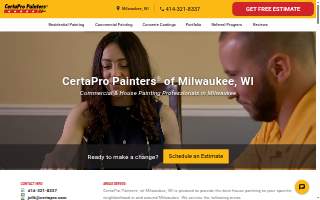 CertaPro Painters of Milwaukee website