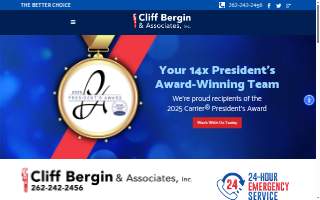 Cliff Bergin & Associates of Milwaukee website