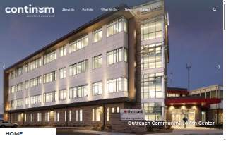 Continuum Architects + Planners website