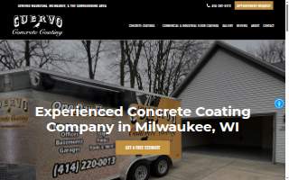 Cuervo Concrete Coating website