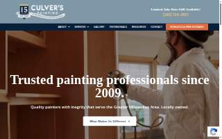 Culver's Painting website