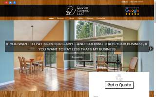 Dave's Carpet LLC website