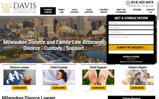 Davis and Associates Attorneys at Law website