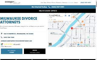 Divergent Family Law website