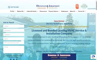Donovan & Jorgenson website