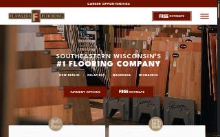 Flawless Flooring website