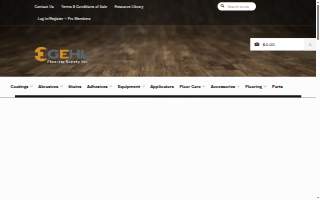 Gehl Flooring Supply Inc website
