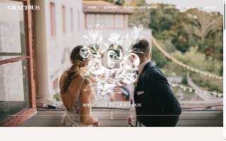 Gracious Events Catering website