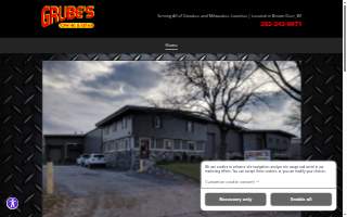 Grube's Towing & Repair website
