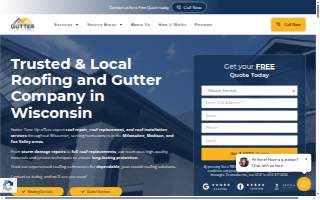 Gutter Tune Up - Milwaukee website