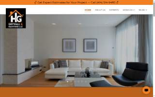 HG Drywall & Painting LLC website
