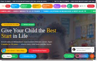 Just Like Mommy Childcare Center website