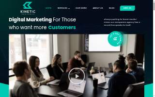 Kinetic Sequence website
