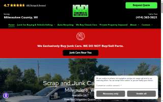 KMK Towing & Recovery website