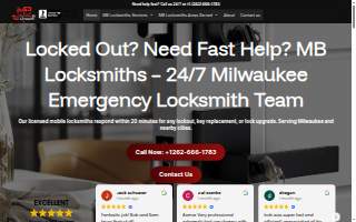 MB Locksmith website