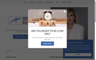 Midwest Bookkeeping & Tax Solutions website